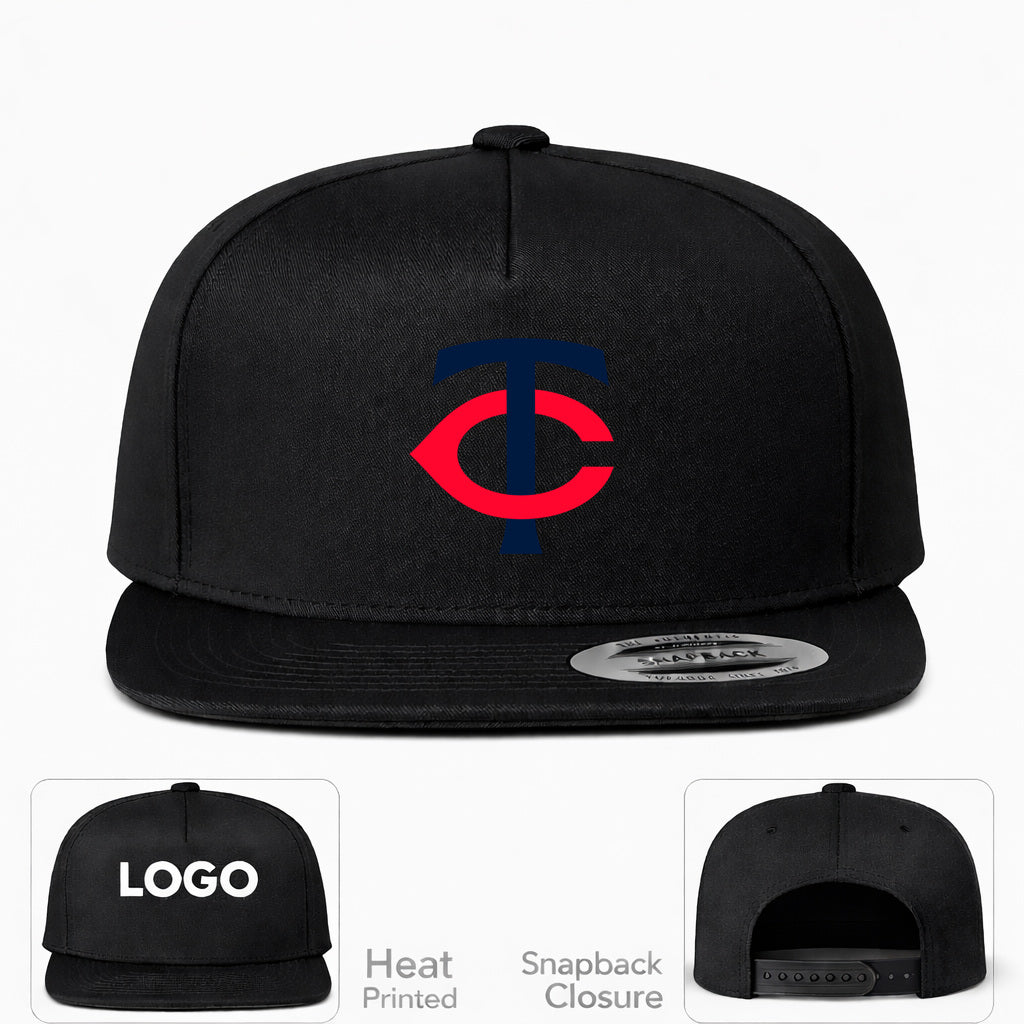 MLB Minnesota Twins Snapback Hat - Black