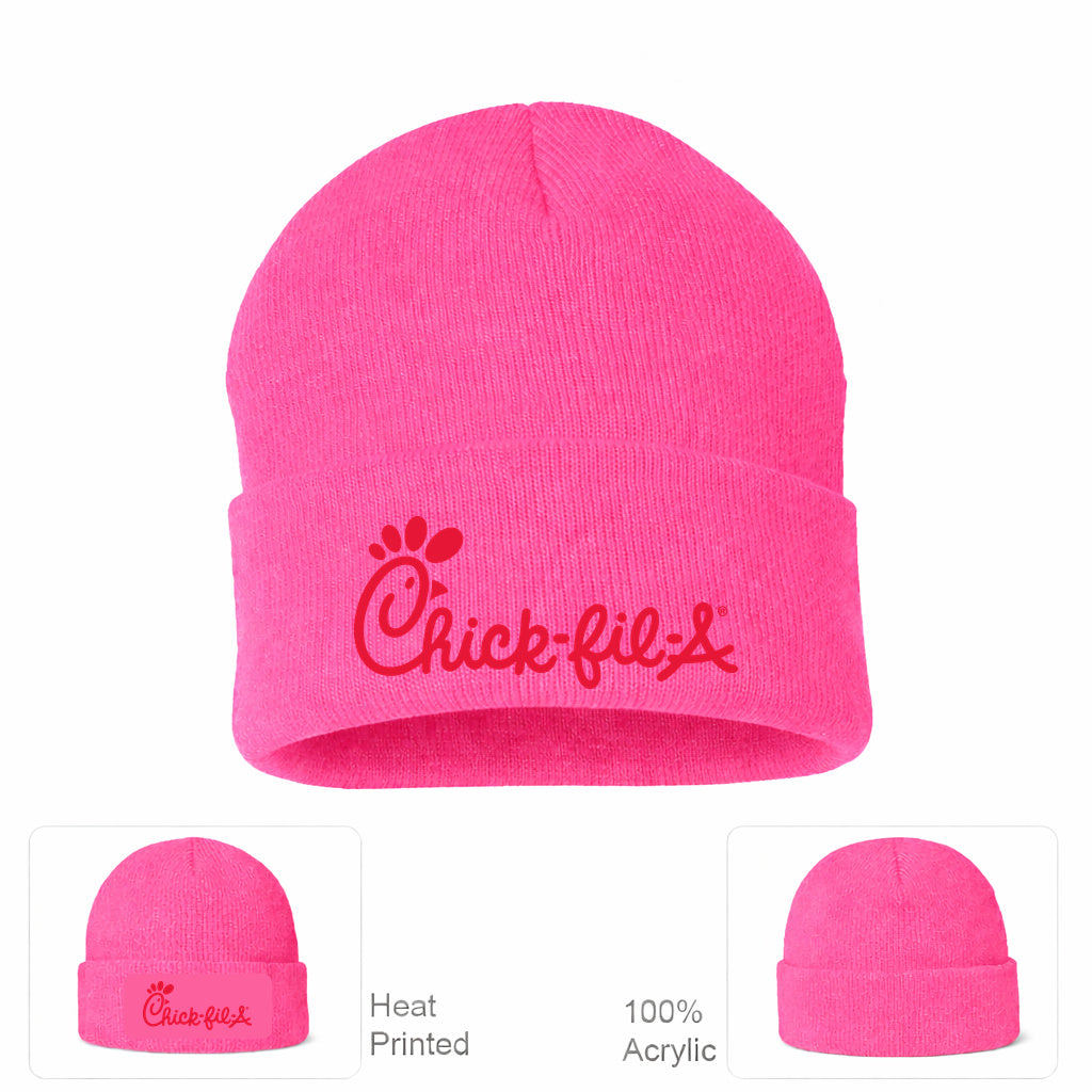 Chick-fil-A Beanie Hat - Pink