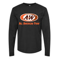 Men's Logo-AW-1536x864 Long sleeves Cotton Blend T-Shirt - Black