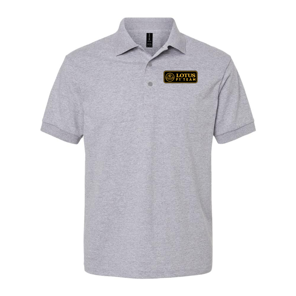 Men's Lotus F1 Team Dry Blend Polo - Gray