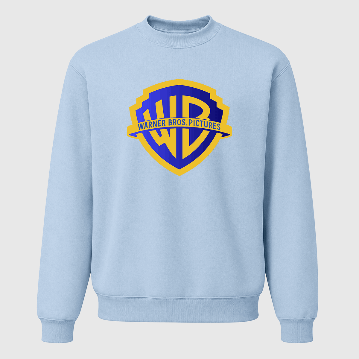 Men's Warner Bros. Crewneck Sweatshirt - Sky Blue