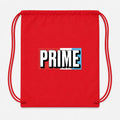 Prime Drink Drawstring Bag - Red