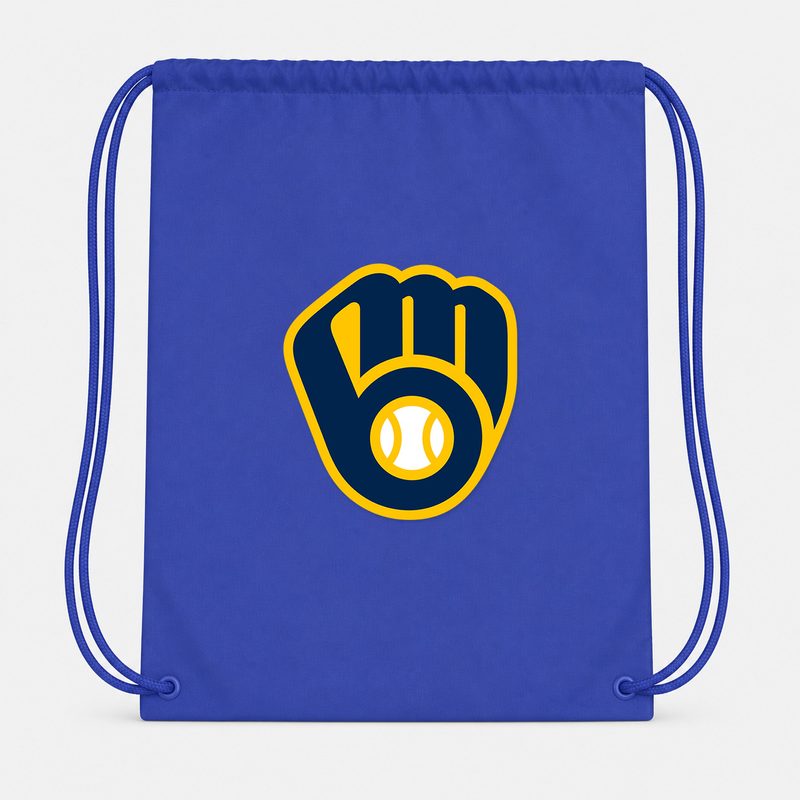 Milwaukee Brewers Drawstring Bag - Blue