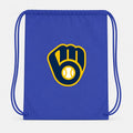 Milwaukee Brewers Drawstring Bag - Blue