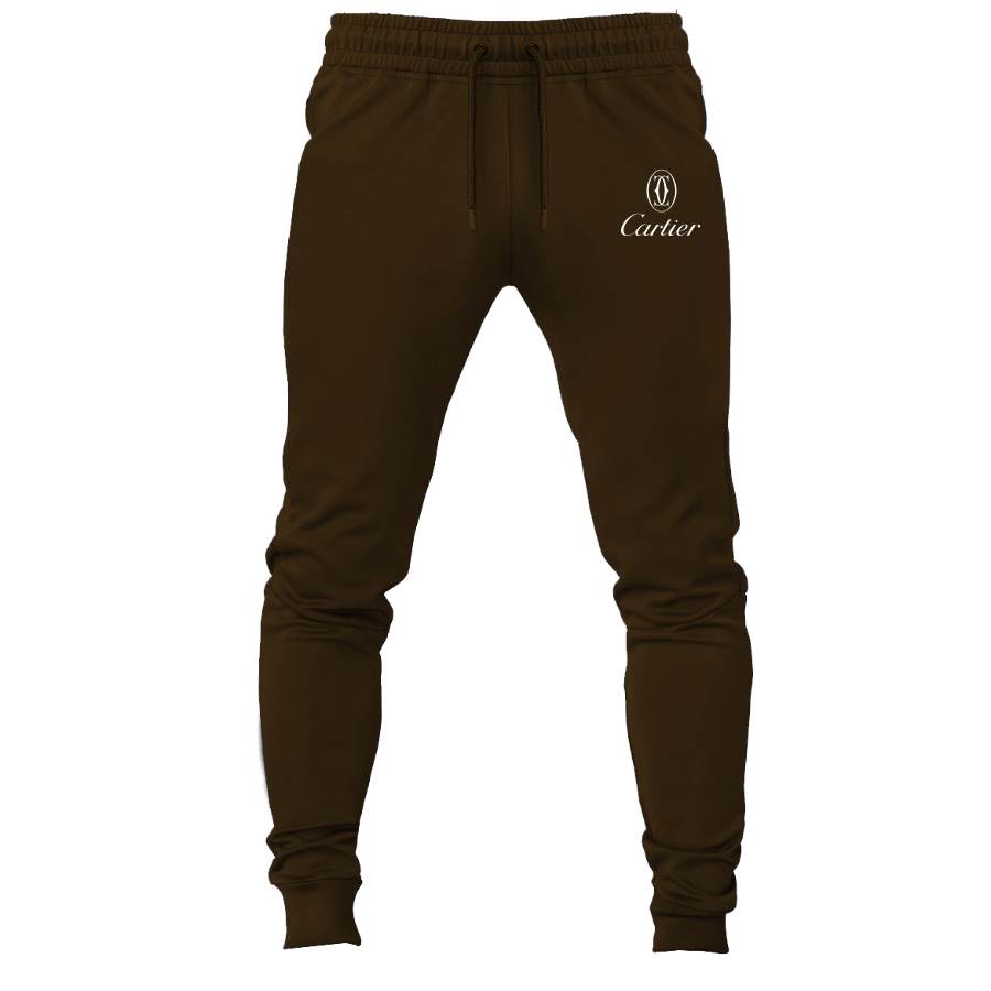 Cartier White joggers sweatpants - Brown