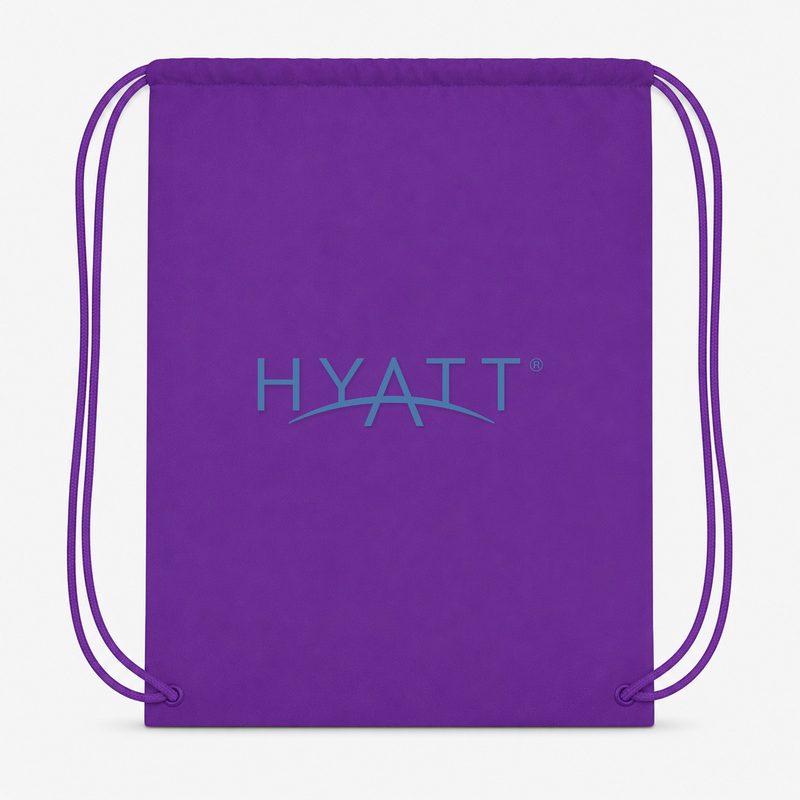 Hyatt Drawstring Bag - Purple