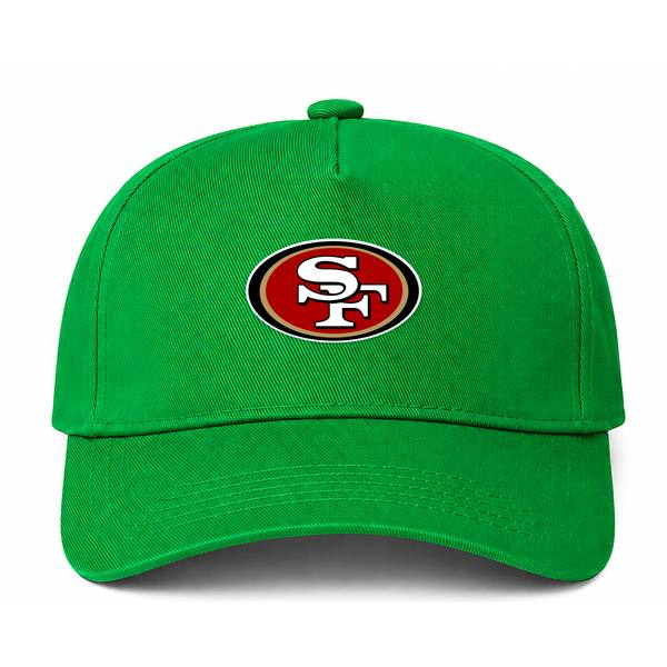 San Francisco 49ers NFL Logo Green Dad Baseball Cap Hat