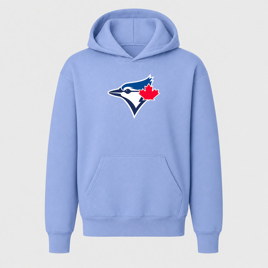Youth Toronto Blue Jays Pullover Hoodie - Light Blue