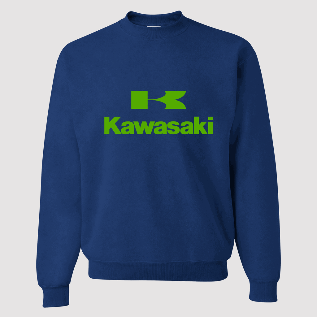 Men's Kawasaki Crewneck Sweatshirt - Blue