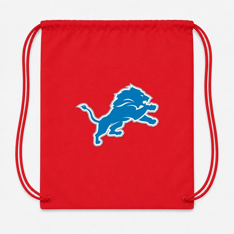 Detroit Lions Drawstring Bag - Red