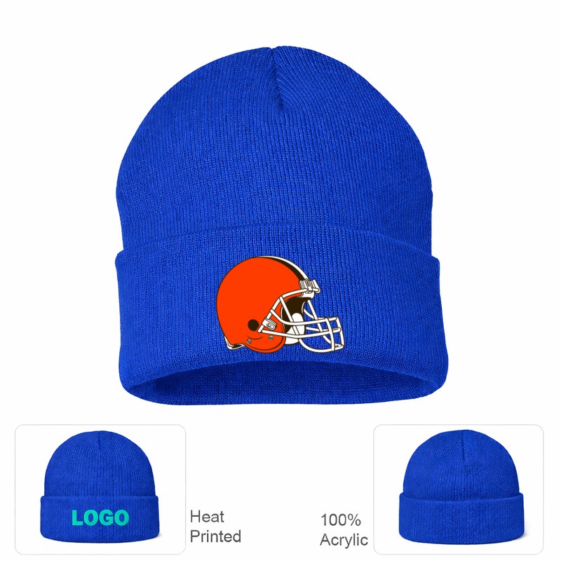 Cleveland Browns Royal Blue Beanie Hat