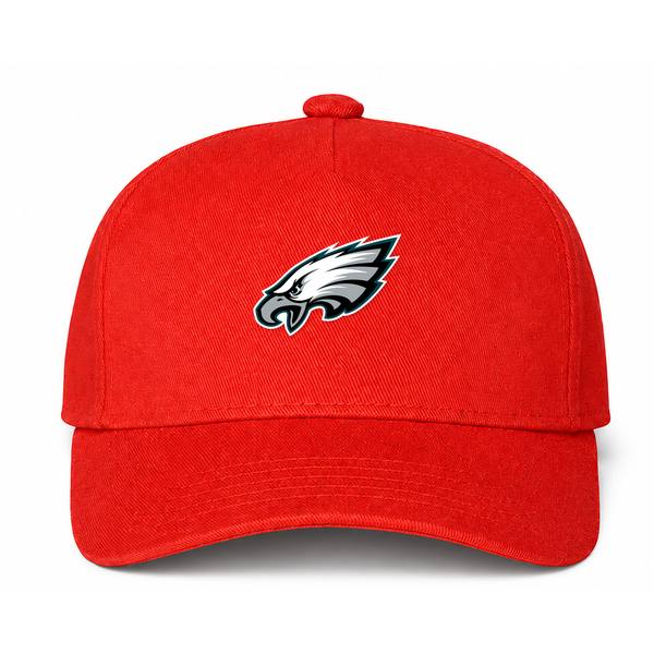 Philadelphia Eagles NFL Logo Red Dad Baseball Cap Hat