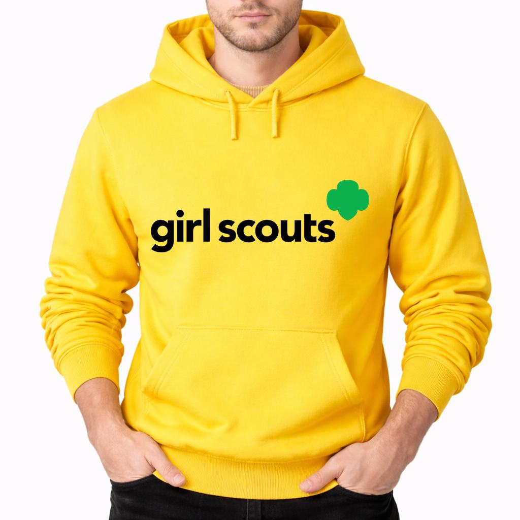 Men's Girl Scouts Pullover Hoodie - Yellow