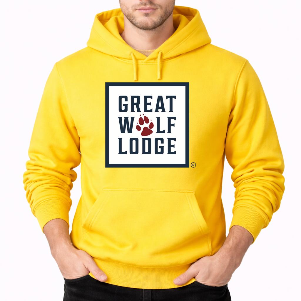 Men's Great Wolf Lodge Pullover Hoodie - Yellow
