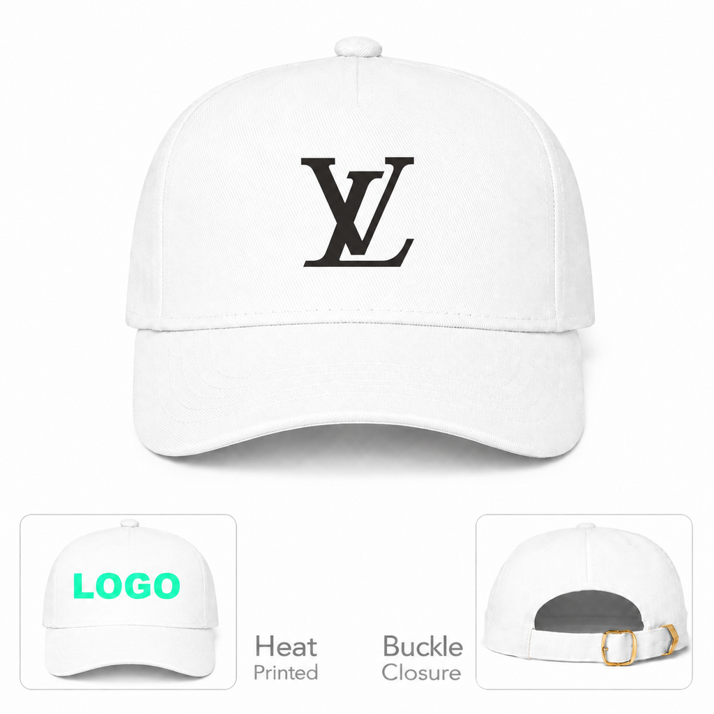 Louis Vuitton White Dad Baseball Cap Hat