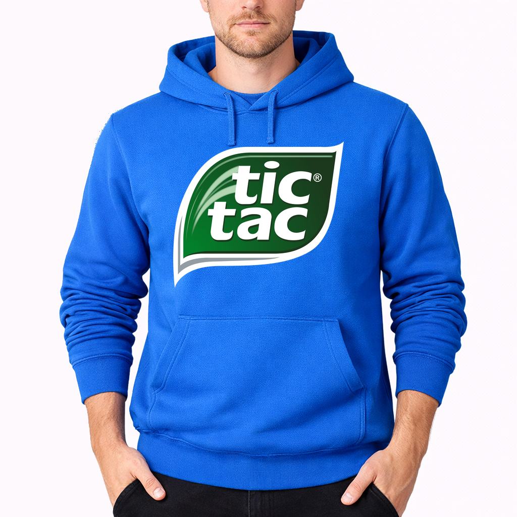 Men's Tic Tac Pullover Hoodie - Azure