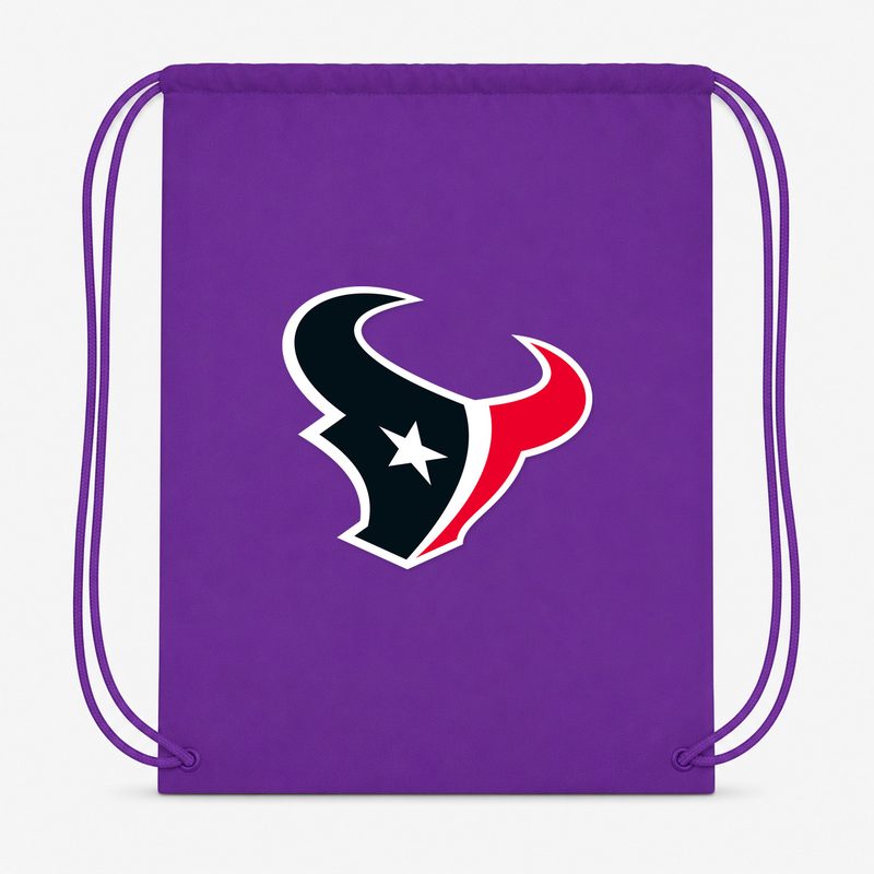 Houston Texans Drawstring Bag - Purple