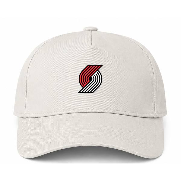 Portland Trail Blazers NBA Logo Beige Dad Baseball Cap Hat