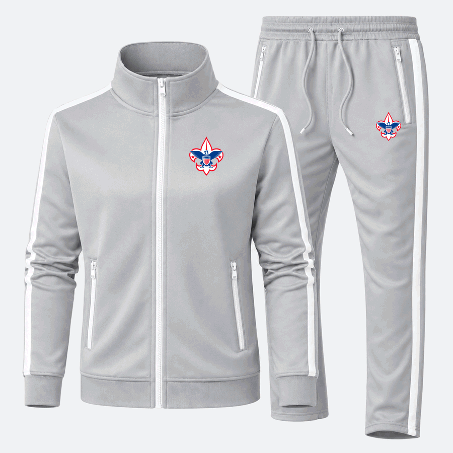 Boy Scout tracksuit in Gray