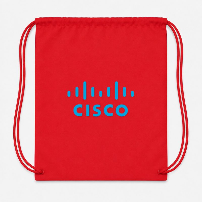 Cisco Drawstring Bag - Red