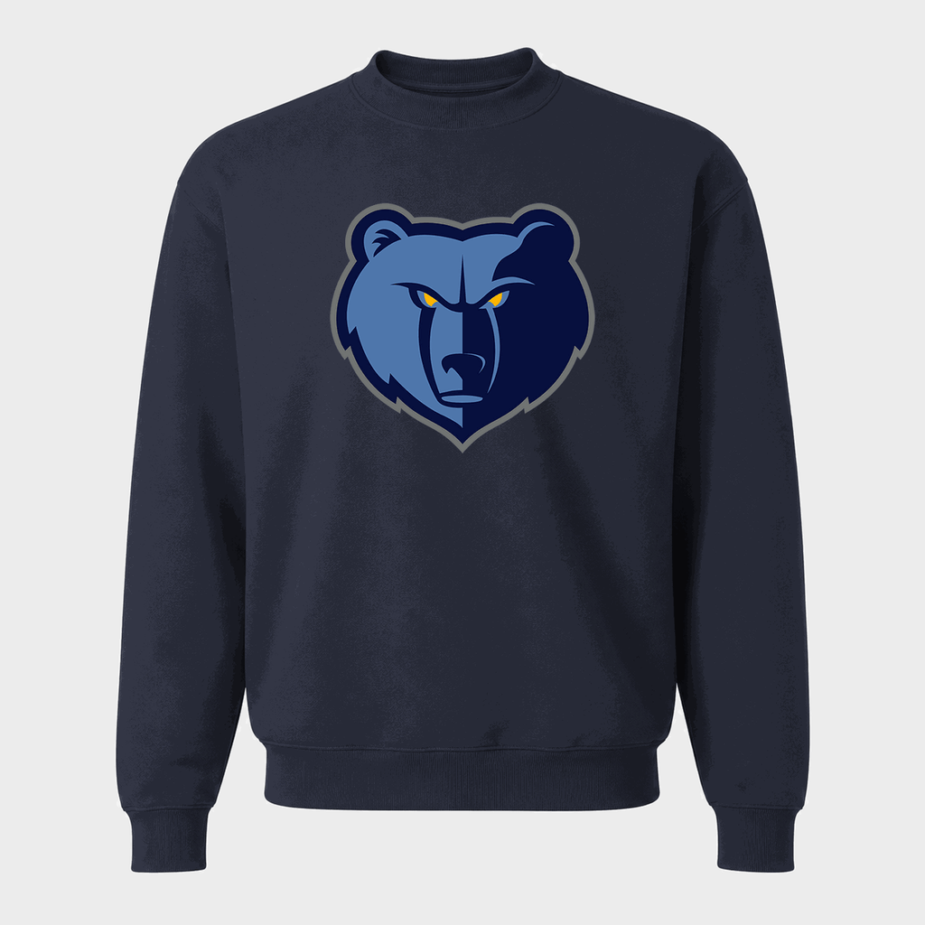 Men's Memphis Grizzlies Crewneck Sweatshirt - Navy