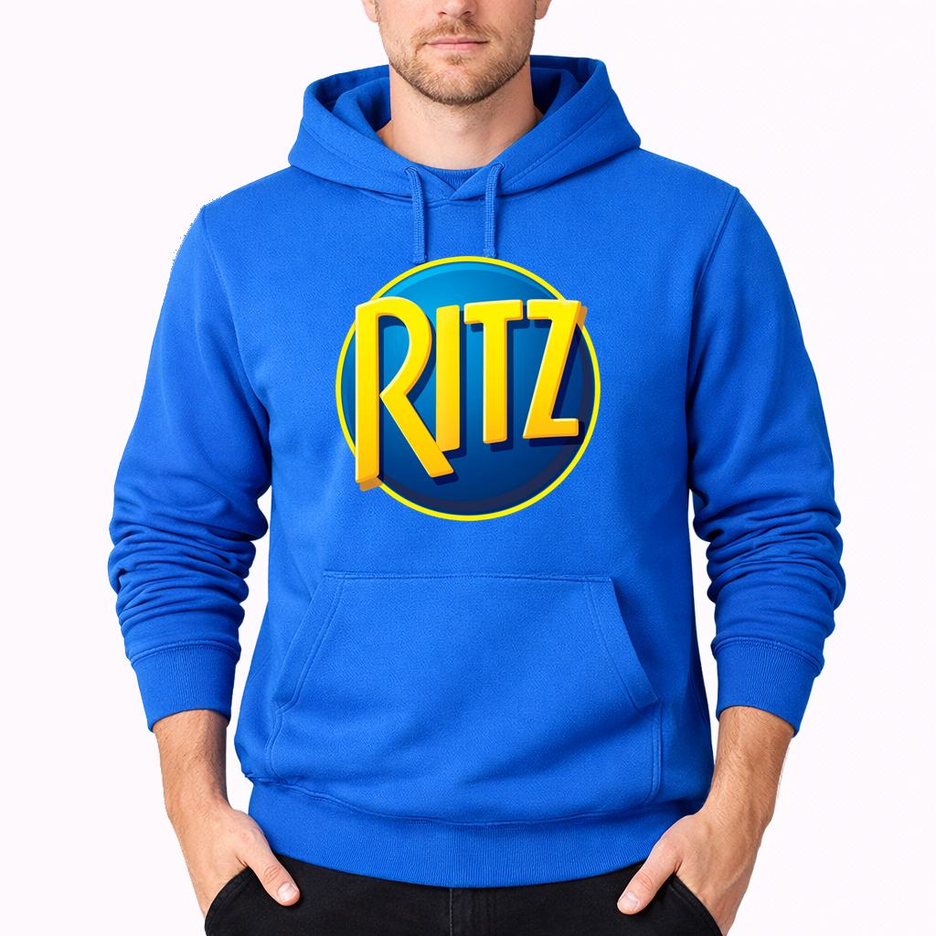 Men's Ritz Mondelez Food Pullover Hoodie - Azure