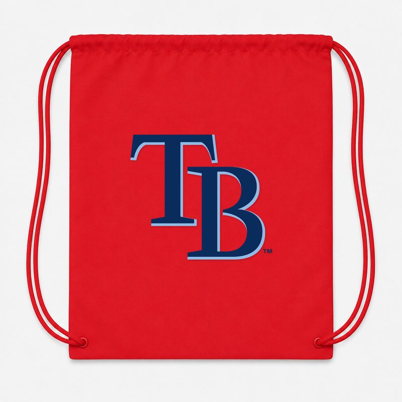 Tampa Bay Rays Drawstring Bag - Red