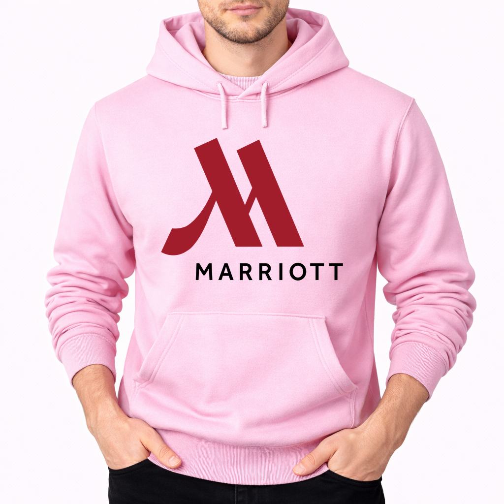 Men's Marriott Pullover Hoodie - Pink