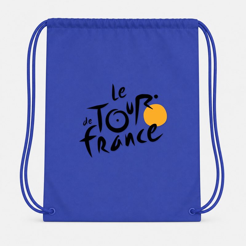 Tour De France Drawstring Bag - Blue