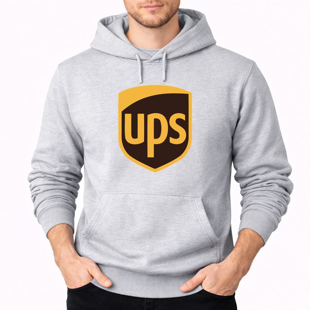Men's UPS Pullover Hoodie - Gray