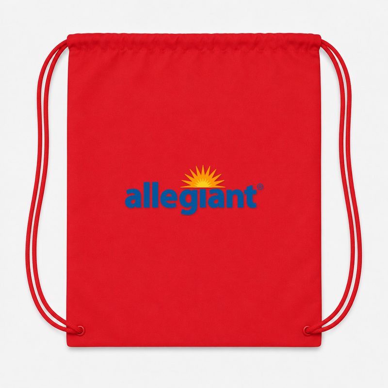 Allegiant Air Drawstring Bag - Red