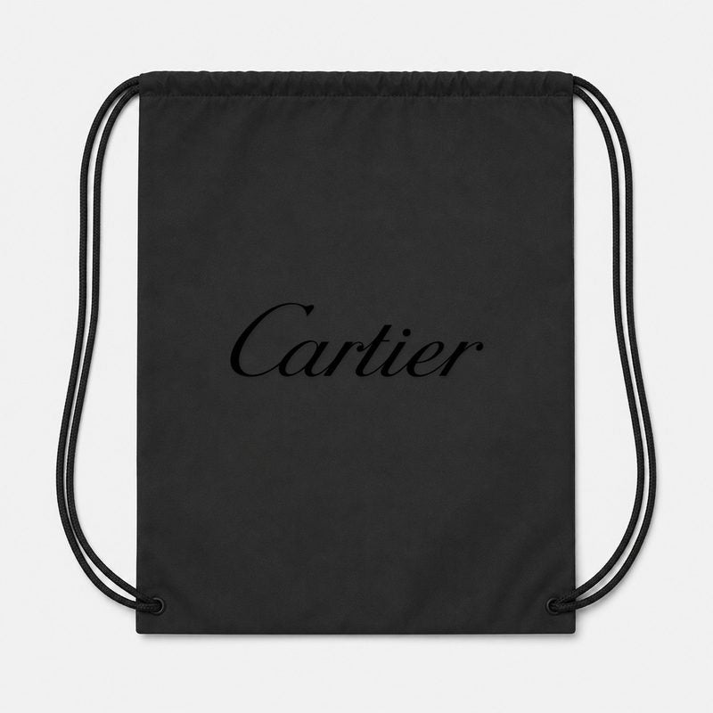 Cartier Drawstring Bag - Black