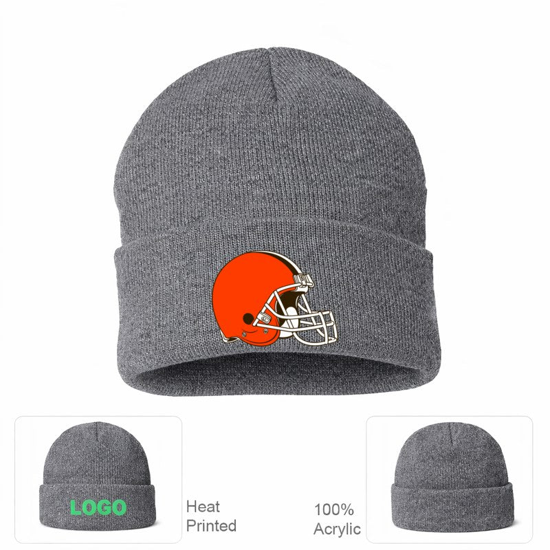 Cleveland Browns Grey Beanie Hat