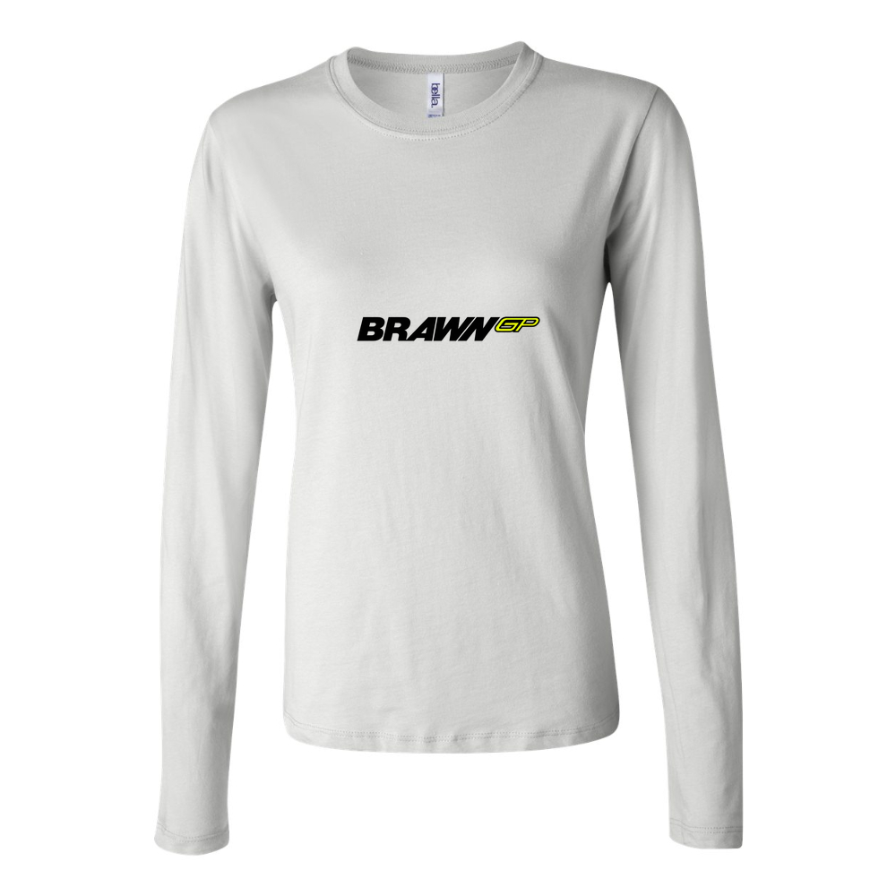 Women's Brawn GP Long Sleeve T-Shirt - White