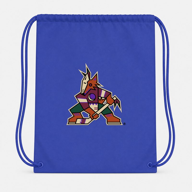 Arizona Coyotes Drawstring Bag - Blue