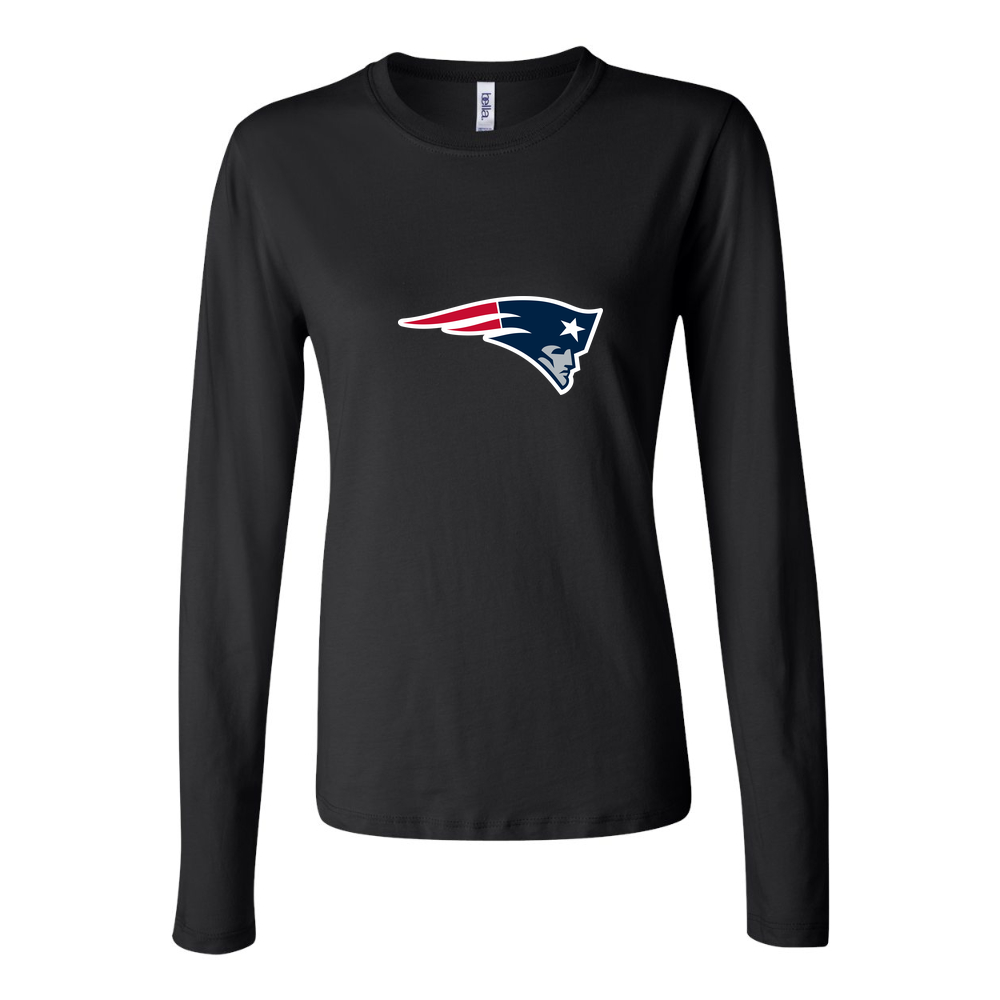 Women's New England Patriots Long Sleeve T-Shirt - Black
