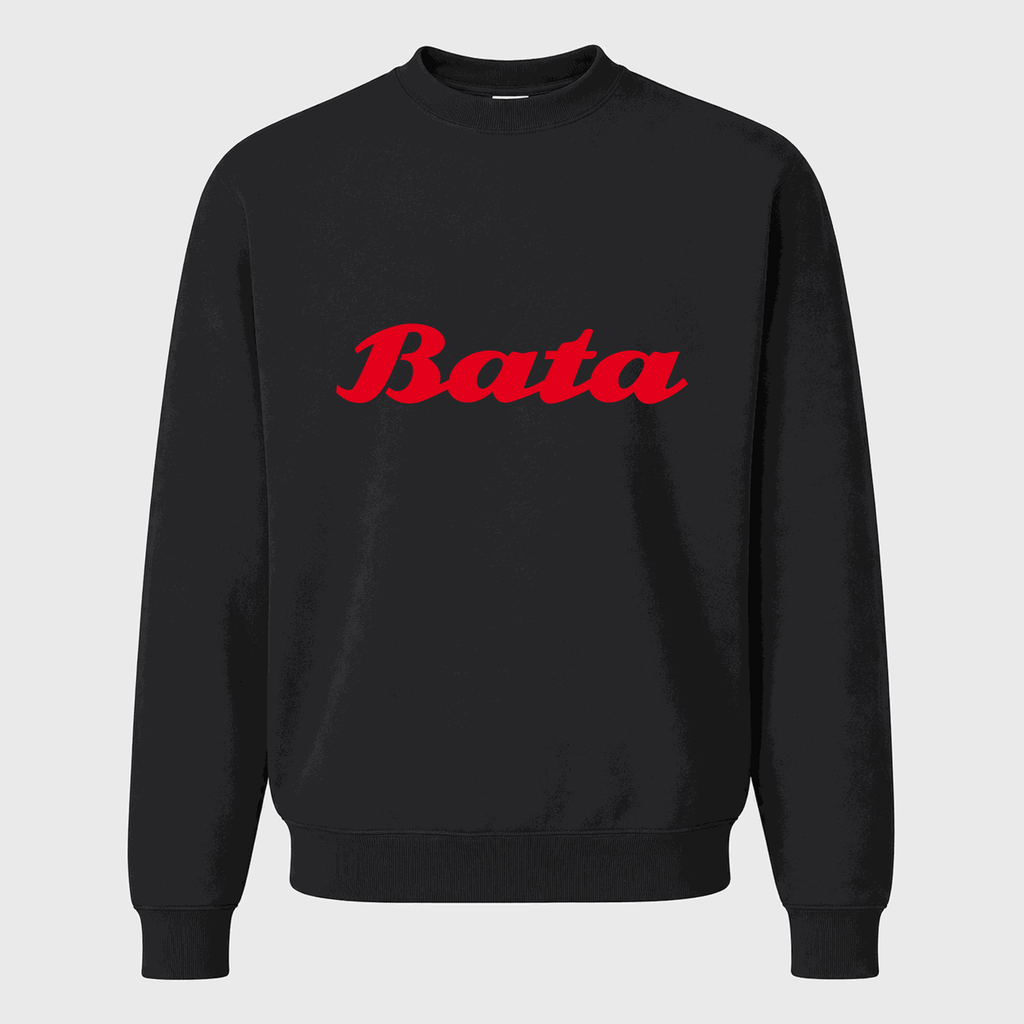 Men's Bata Crewneck Sweatshirt - Black