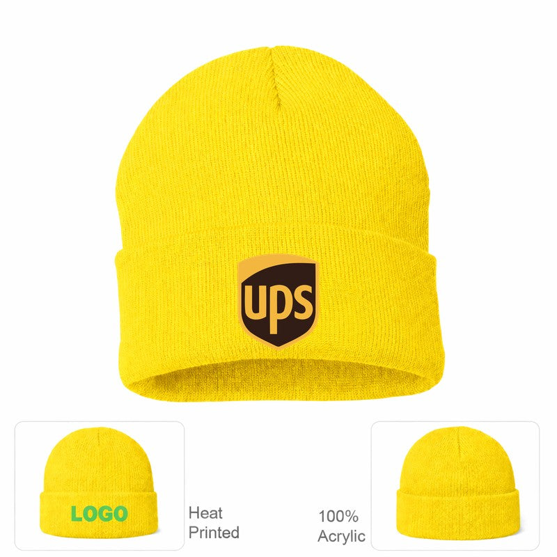 UPS Beanie Hat - Yellow