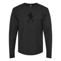 Men's Elvis-Presley-Logo Long sleeves Cotton Blend T-Shirt - Black