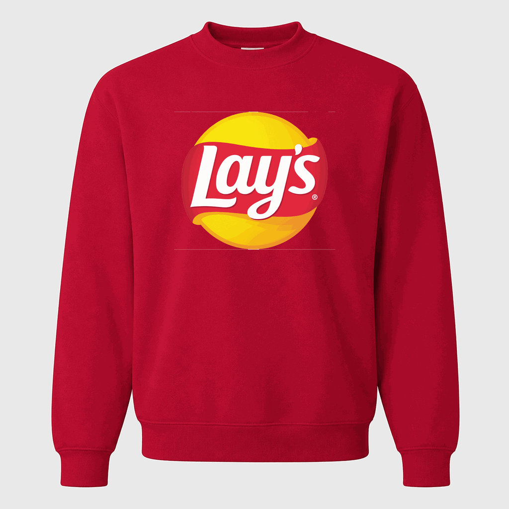 Men's Lay's Crewneck Sweatshirt - Red
