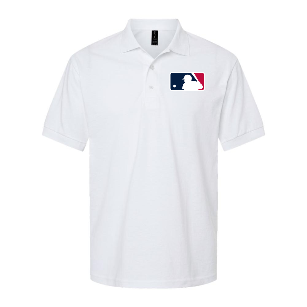 Men's Major League Baseball Dry Blend Polo - White