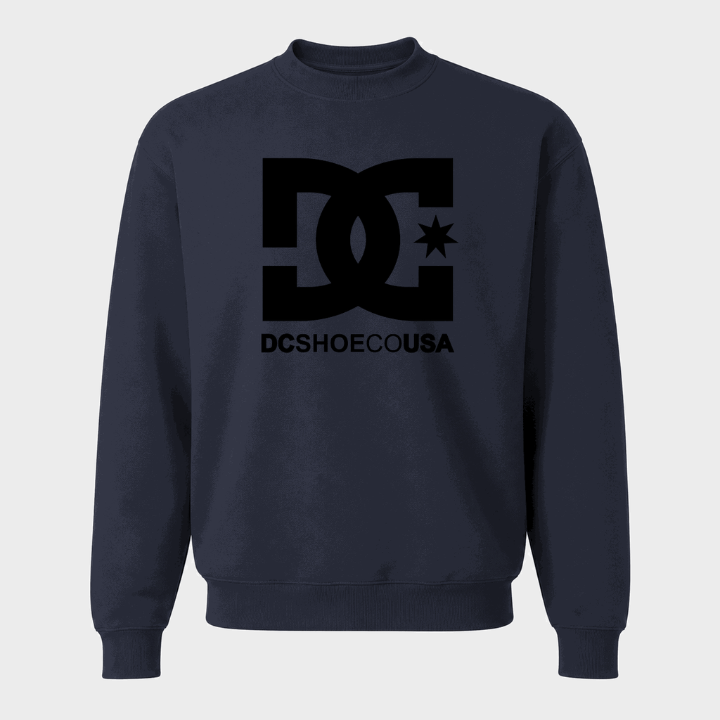 Men's DC Shoes Crewneck Sweatshirt - Navy