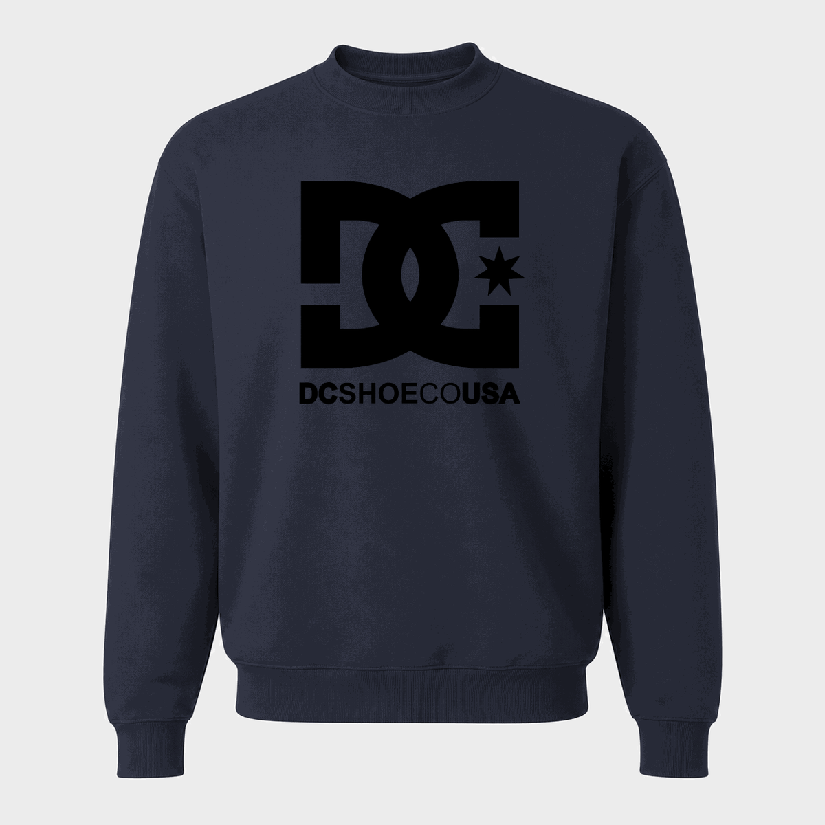 Men's DC Shoes Crewneck Sweatshirt - Navy
