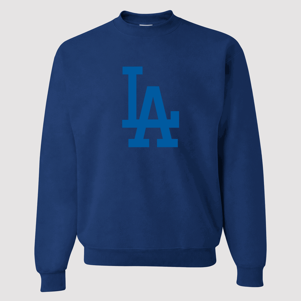 Men's Los Angeles Dodgers Crewneck Sweatshirt - Blue