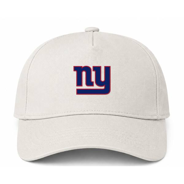 New York Giants NFL Logo Beige Dad Baseball Cap Hat