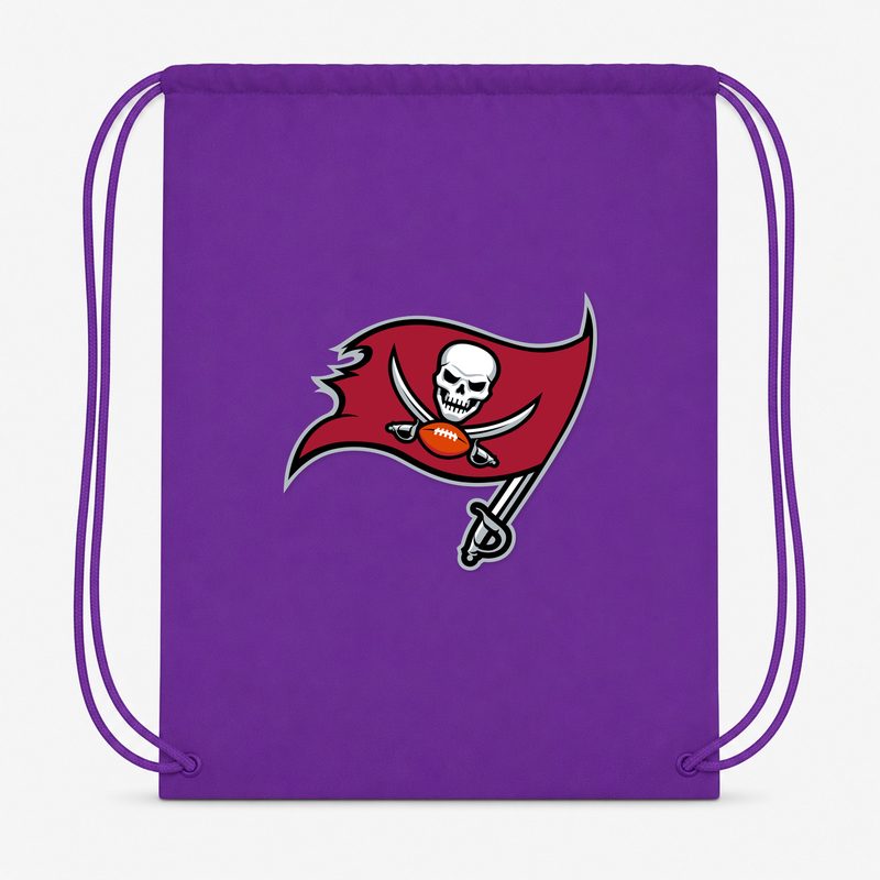 Tampa Bay Buccaneers Drawstring Bag - Purple