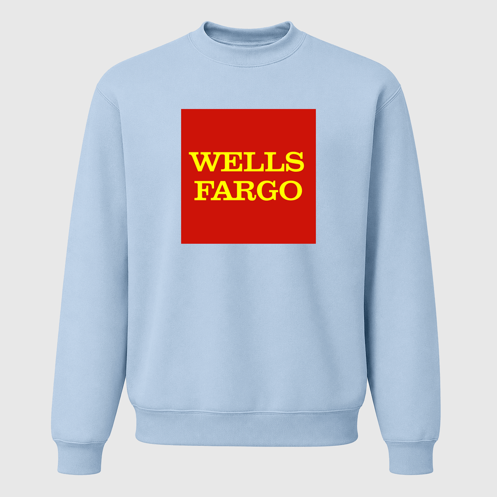 Men's Wells Fargo Crewneck Sweatshirt - Sky Blue