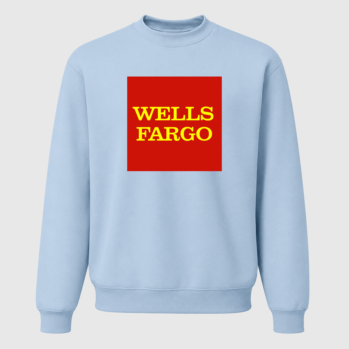 Men's Wells Fargo Crewneck Sweatshirt - Sky Blue