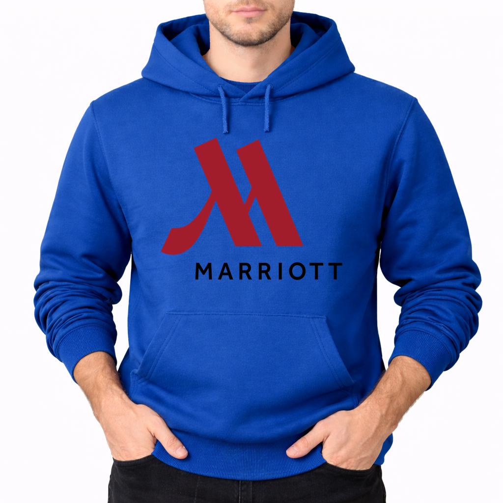 Men's Marriott Pullover Hoodie - Blue