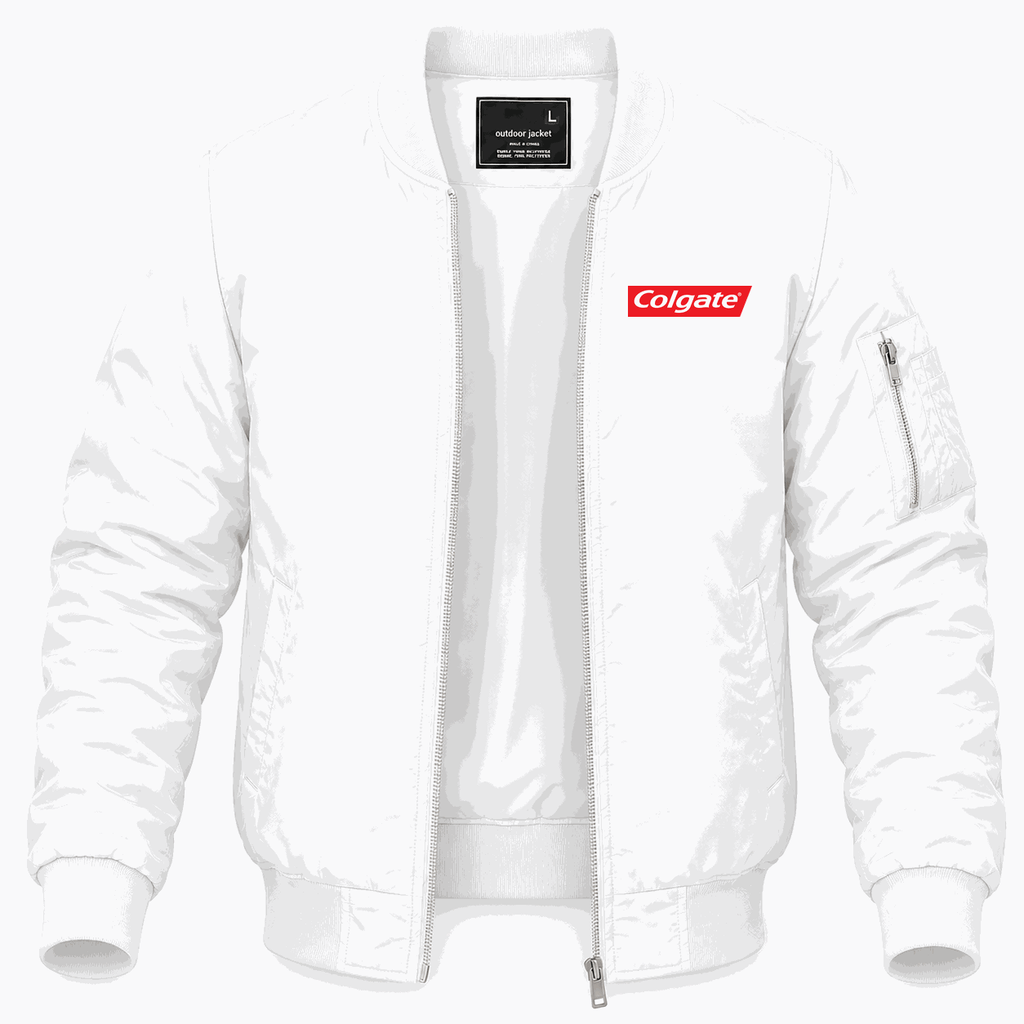 Men's Colgate Lightweight Bomber Jacket - White